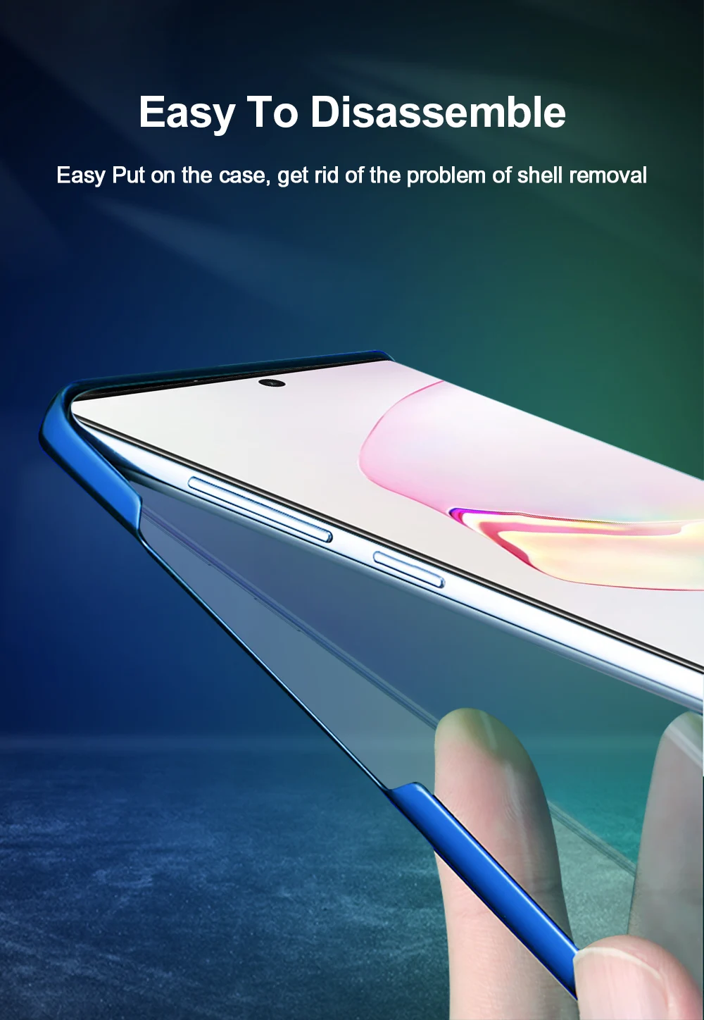 Для samsung Note 10 Plus чехол Чистый Прозрачный pc покрытие жесткий чехол для samsung Galaxy Note 10 Plus 5G Note10 Pro Чехол