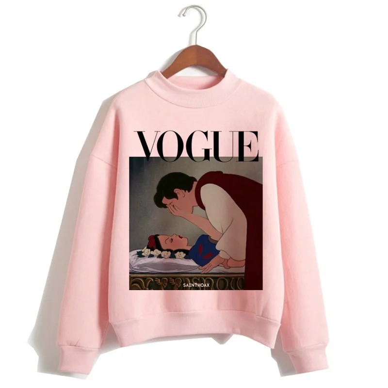 2802 Мода забавная накидка принцессы harajuku корейский стиль ulzzang kawaii 90s хип хоп Мода kawaii Толстовка капюшон негабаритный уличная - Цвет: 2802