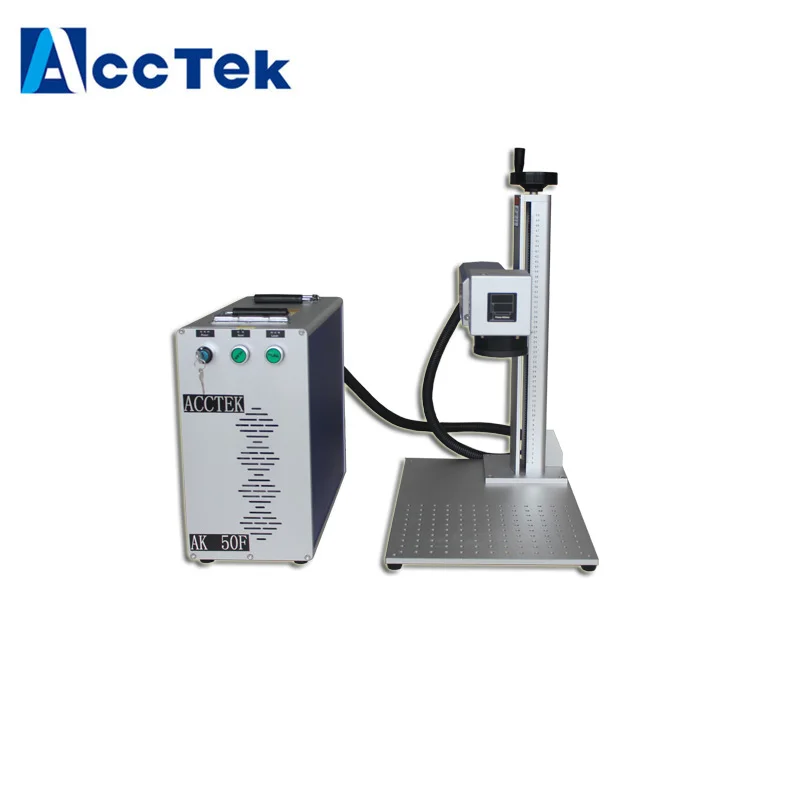 

20W mini portable fiber laser machine on metal with ce