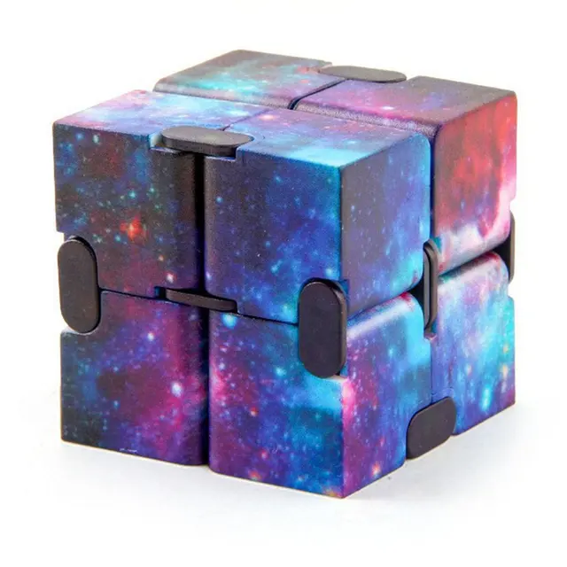 Puzzle Cube Durable Exquisite Decompression Toy Infinity Magic Cube For Adults Kids Fidget Toys Anti-stress Anxiety Desk Toys 6