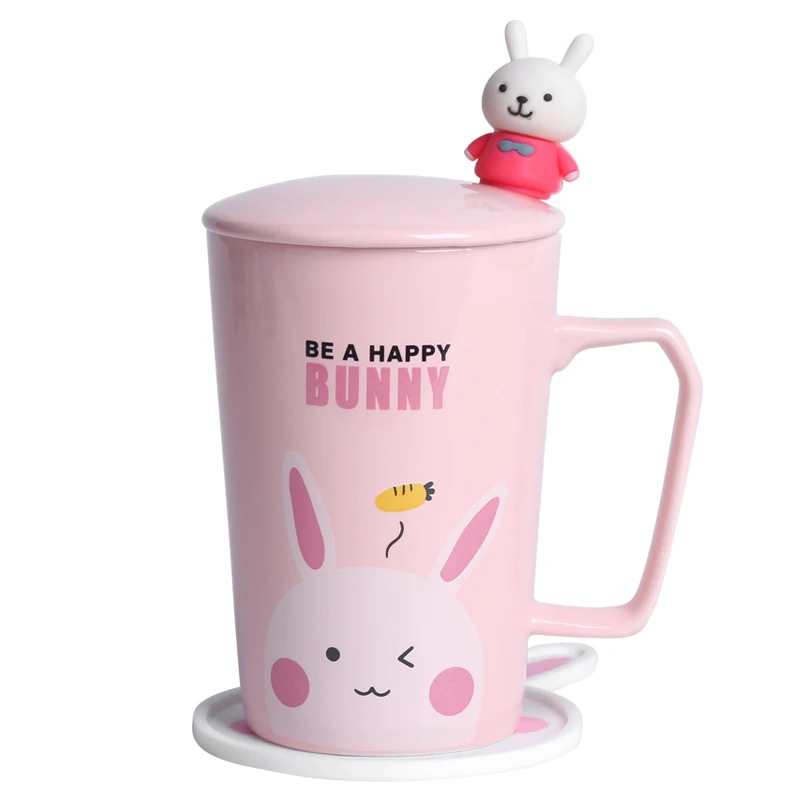 Чашка для воды, кофейные чашки, 1 шт., новинка, чашка, персональная, молоко, сок, лимон, кружка, кофе, чай, 350 мл, Мультяшные животные, дизайн, котенок, обезьяна, собака