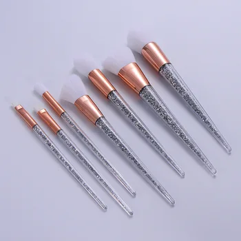 

7pcs Unicorn Make Up Brushes Set High Quality Cosmetics Face Foundation Eyeshadow Makeup Brushes Set Professional
