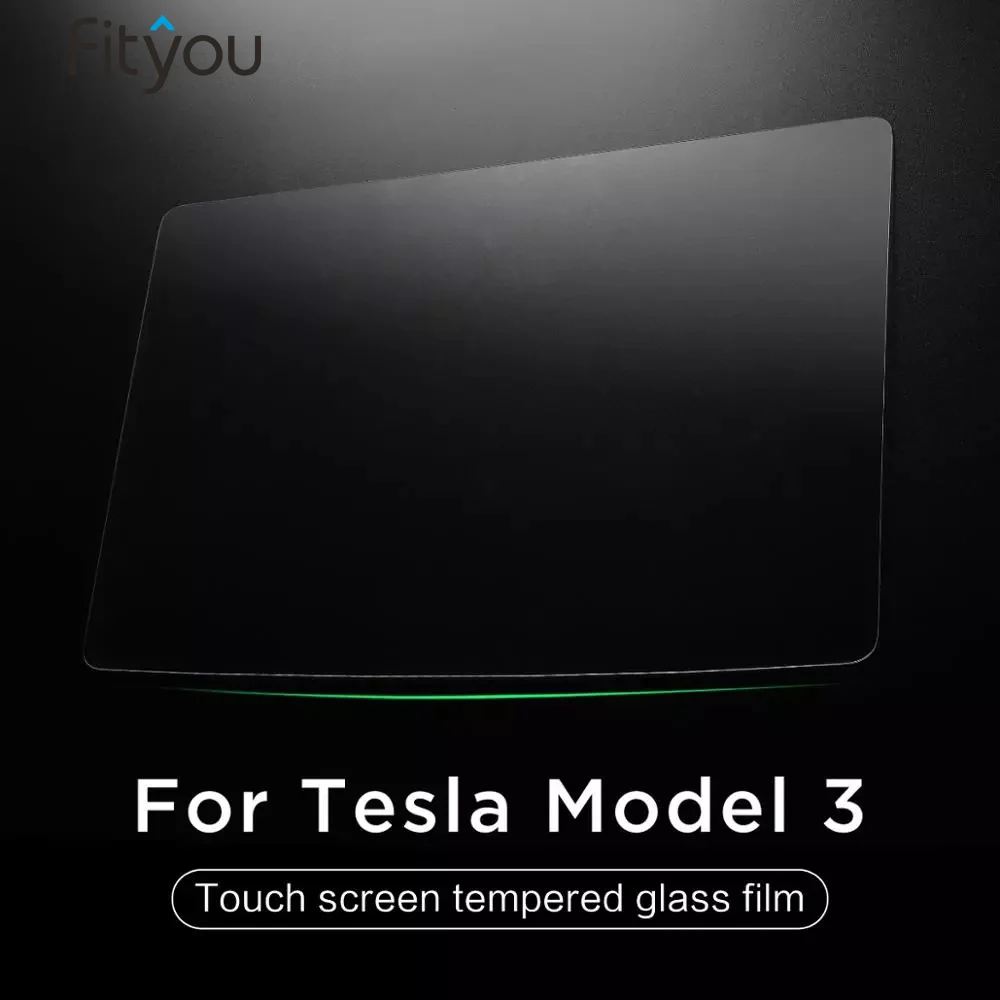 

For Tesla Model3 XS Navigation Screen Tempered Film HD Modification Central Control TPU Interior Film Tempered Glass Protector