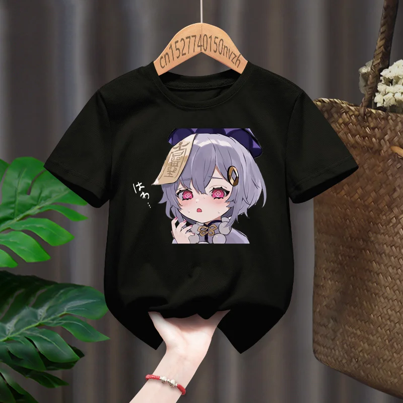 Аниме Genshin Qiqi Impact смешные