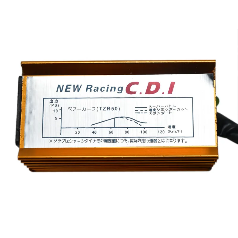 TDPRO 5 шпильки AC гоночный CDI зажигания коробка из нержавеющей стали, квадратный штекер 12V GY6 для SSR 125 160cc SR160 для Dirt Pit Bike BAJA BA90 90cc ATV