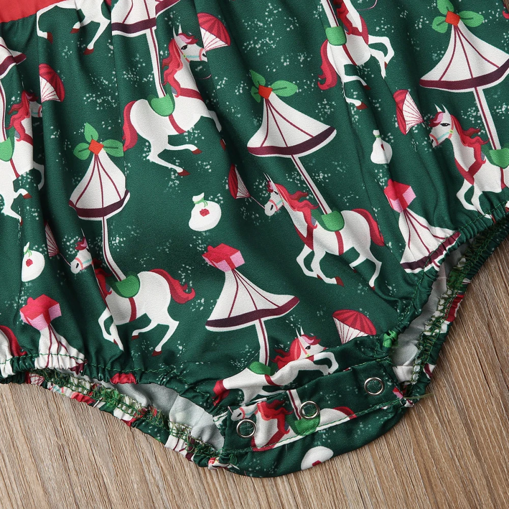 Рождественское боди для маленьких девочек, комбинезон+ костюм с повязкой на голову, одежда для маленьких девочек, детские боди, Roupa De Menina