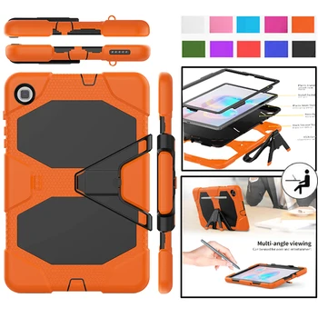 

For Samsung Galaxy Tab S6 Lite 10.4 Case Kids Children Safe Shockproof Case P610 P615 SM-P610 SM-P615 Cover with Pencil Holder