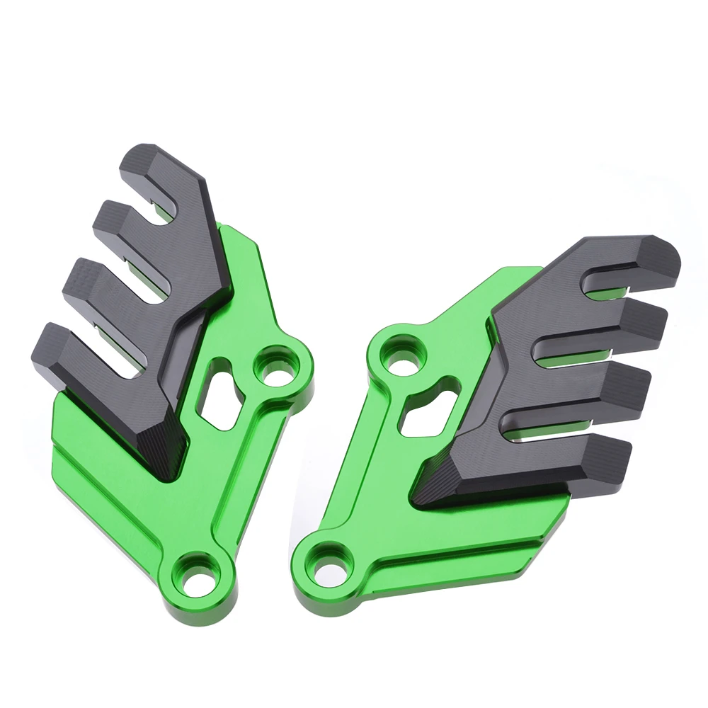 BJMOTO CNC мотоцикл передний суппорт тормозного диска Brakecaliper Защитная крышка для KAWASAKI Z900 Z 900 - Цвет: green