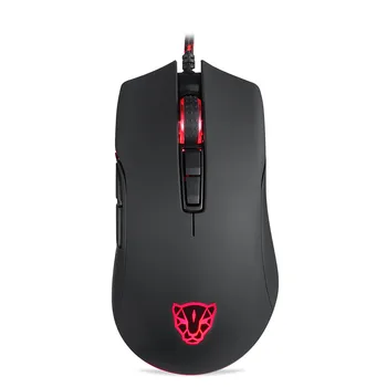 

V60 RGB Gaming Mouse Gamer Programming 5000DPI USB Computer 7 Button Wried Optical Mice Backlit Breathe LED for PC Lap