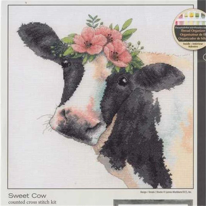 

ZZ4223 For Needlework Kit NOT PRINTED Cross Stich Painting Set Cross Stitch Kits Cross-stitch Embroidery Set Stitch Kits Cross