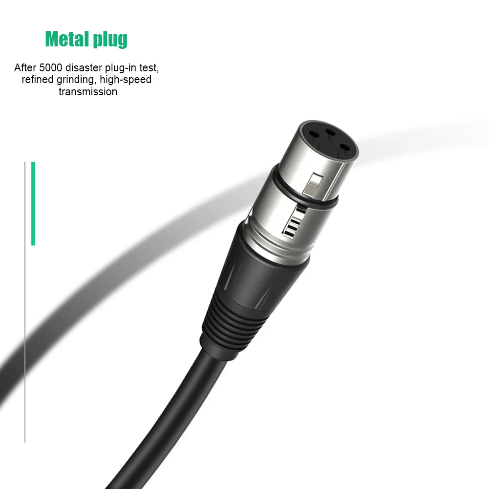 Микрофонный кабель Mic Lead 3 Pin типа «папа» к женскому Вилки XLR Сделано в Китае патч аудио кабель WHShopping