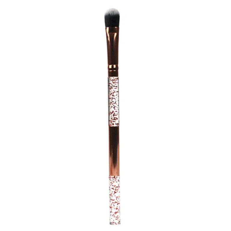 Makeup Brushes Three-section Eye Shadow Brush Nylon Bristles Plastic Handle Eyeshadow Brush Make Up Brushes - Handle Color: 1