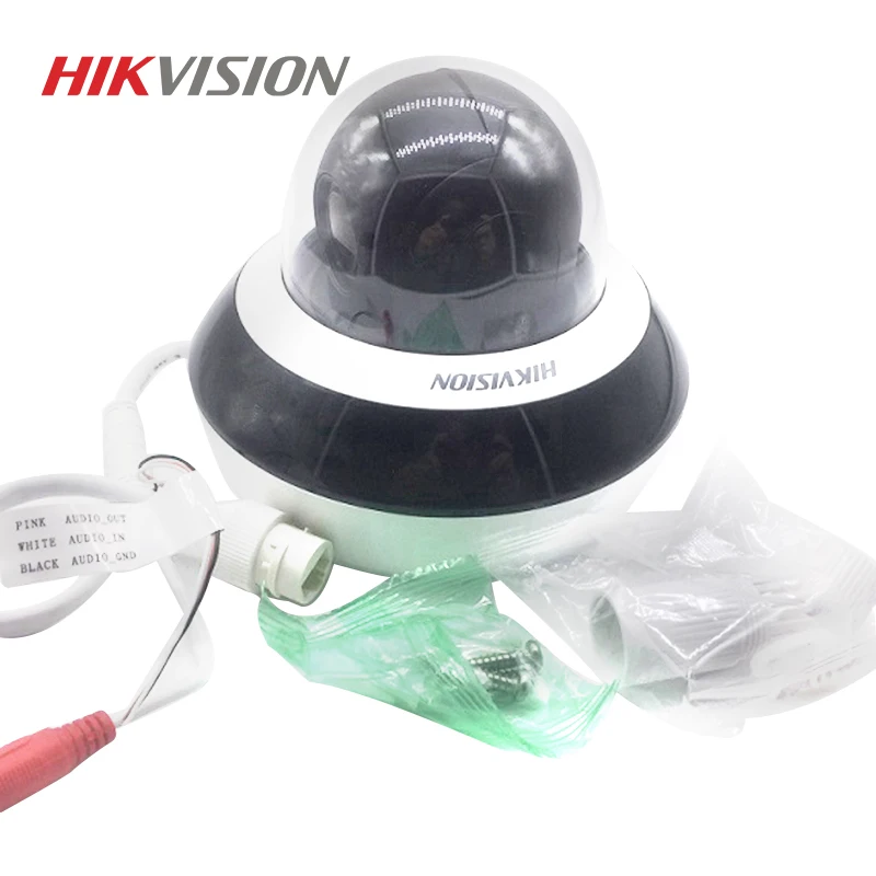 HIKVISION DS 2DC2D40IW DE3 4 МП Мини PTZ IP камера 2 8 мм 12 кратный зум поддержка IP66 наружная