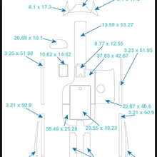 MB Sports F21 плавучий шаг и коврик для кокпита лодка EVA Тиковый настил 1/" 6 мм