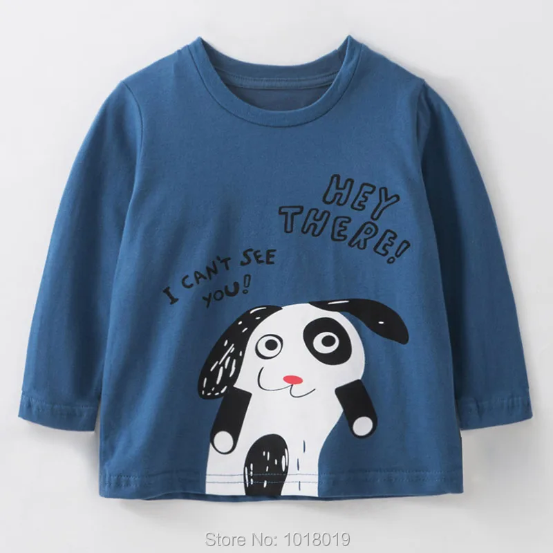 

New 2020 Kids t-shirt Baby Boys Clothes Brand Quality 100% Cotton Long Sleeve Bebe Children Clothing Underwear t shirt Boys Tees