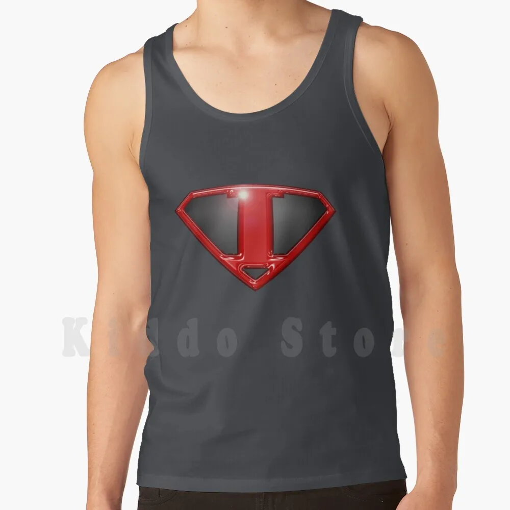 Super I tank tops vest sleeveless Super Hero Isabel Igor Ivan Isabella Ilaria Ingrid Ivana Isotta