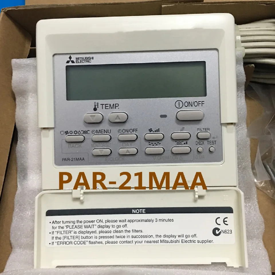 三菱-オリジナルの電気エアコンコントローラー,ケーブルリモコン