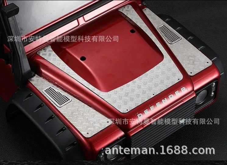 

Traxxas TRX4 Slip-proof Pad Stainless Steel Slip-proof Pad Suitable Original Factory Car Shell Machine Cover Full Set