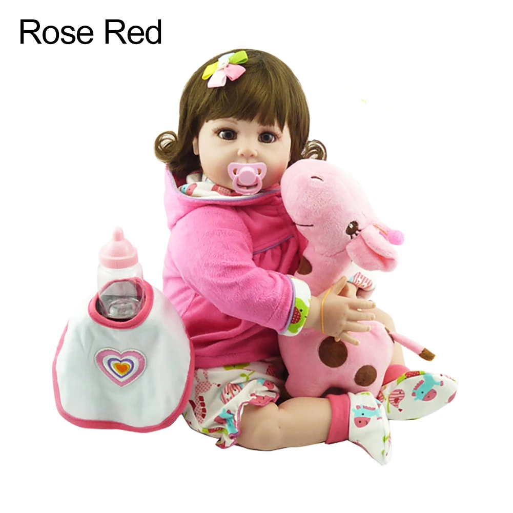 55 см Reborn для маленьких мальчиков и девочек кукла, винил силиконовые дети сопровождать игрушка детский подарок, новинка