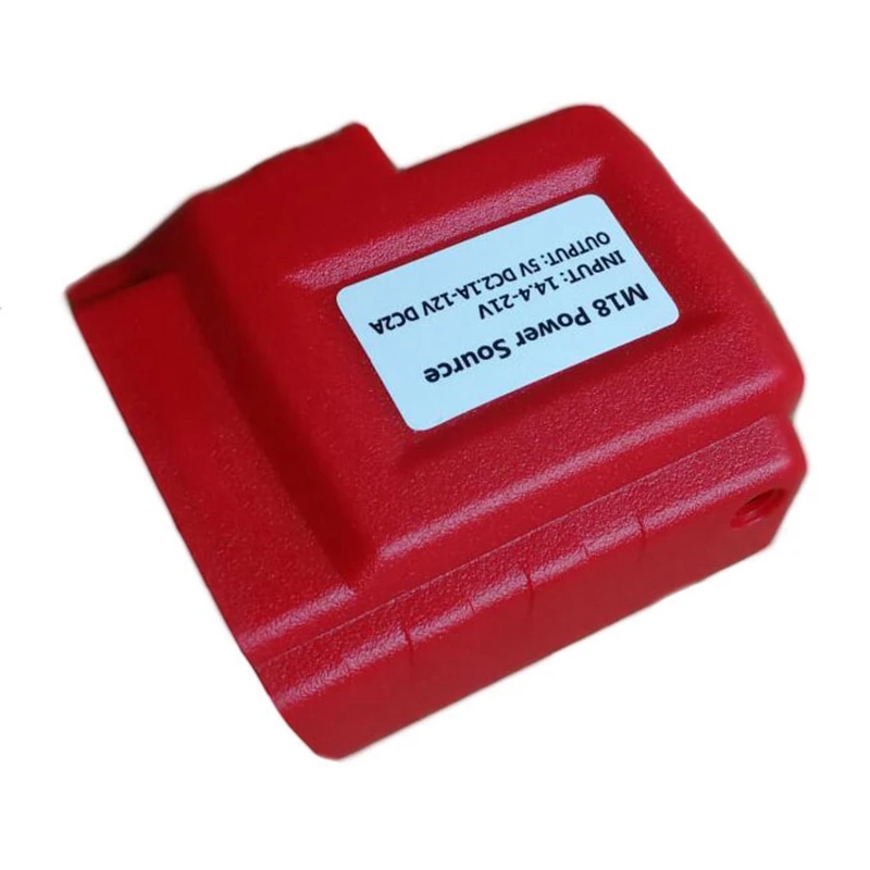 ABHU-Usb преобразователь питания Dc 12 В адаптер для Милуоки 18 В батарея M14.4V M18V 5V2. 1A источник питания литий-ионная батарея источник питания