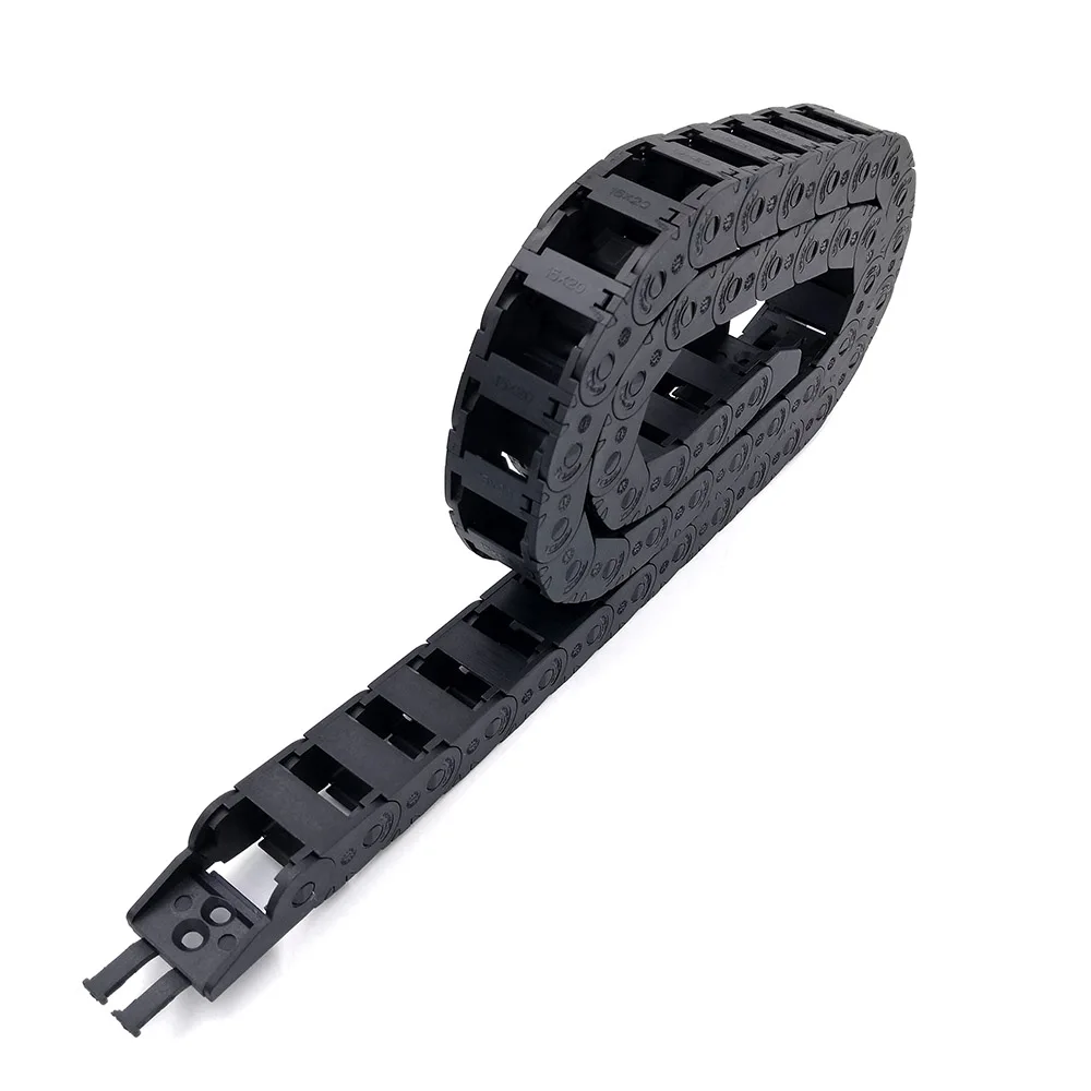 

1 Meter 15x20mm Towline Drag Chain Wire Carrier Cable Tanks Transmission Bridge exterior opening Engraving Machine Free shipping