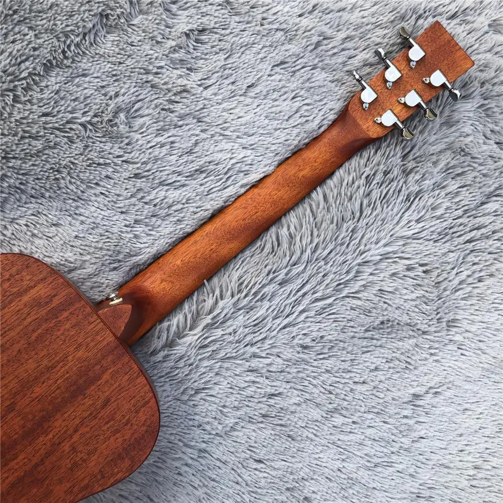 Solid spruce 34 дюйма мини акустическая гитара ручной работы X логотип путешествия акустическая электрогитара