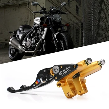 

Motorcycle Universal Brake Pump Lever Adjustable Handle Hydraulic clutch Pump Master Cylinder Racing For kawasaki Honda Suzuki