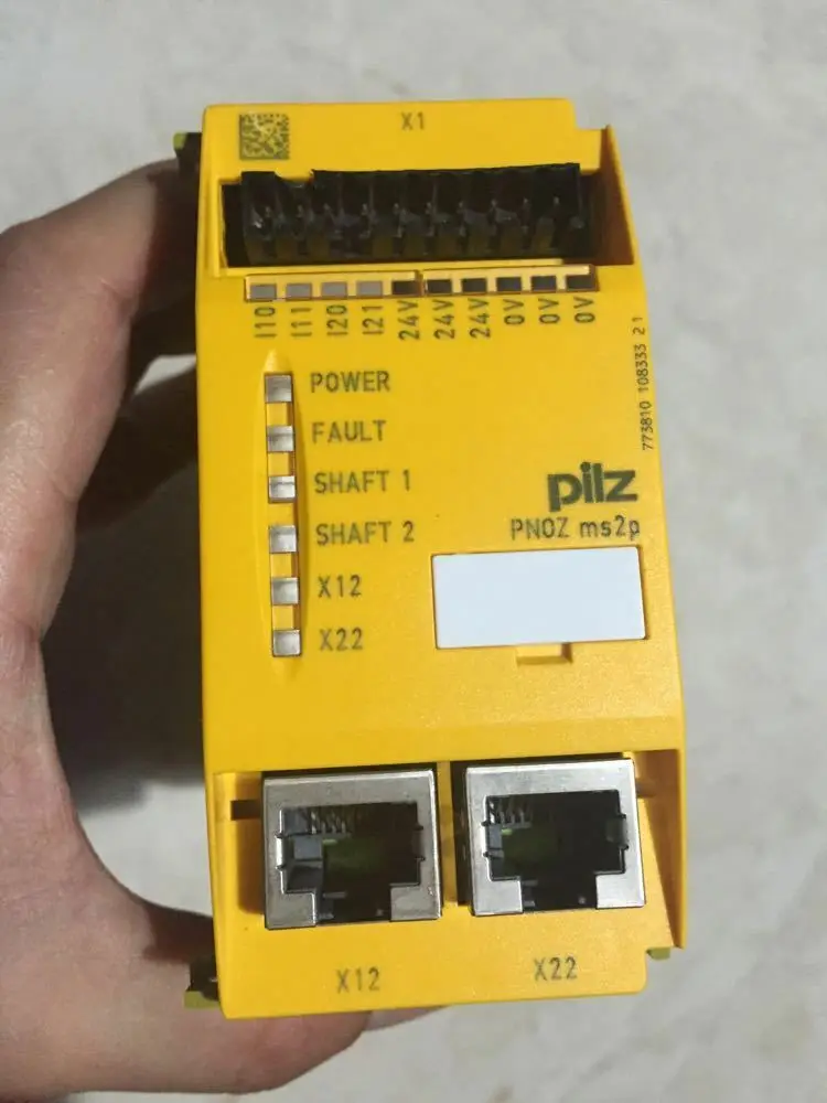 PILZ PNOZ ms2p 773810 реле безопасности