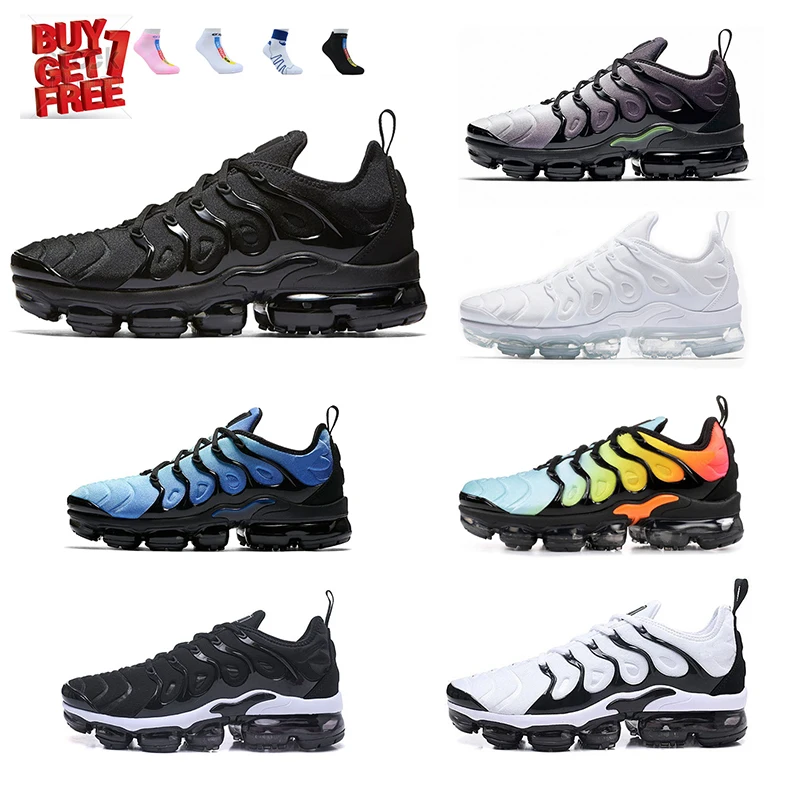 

Hot sale discount New 2020 Tns Men Shoes TN Plus Breathable Air Cushion Running Shoes Women Colorful Sneaker Sport shoes