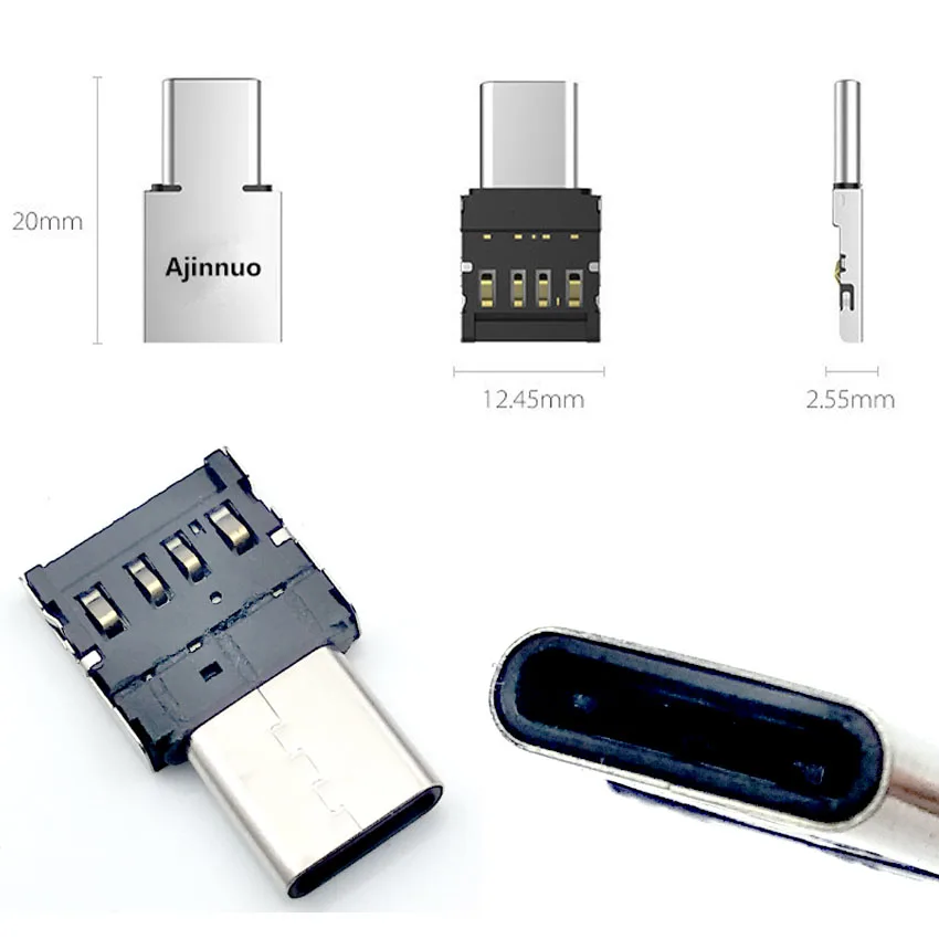 Микро USB адаптер 2 шт. микро OTG коннектор Мини для Xiaomi Huawei смартфона флеш
