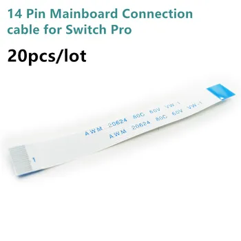 

20pcs Nintend Switch Pro Controller Mainboard 14pin Motherboard Ribbon Cable Line Cord For Nintendo Switch Pro Gamepad Repair