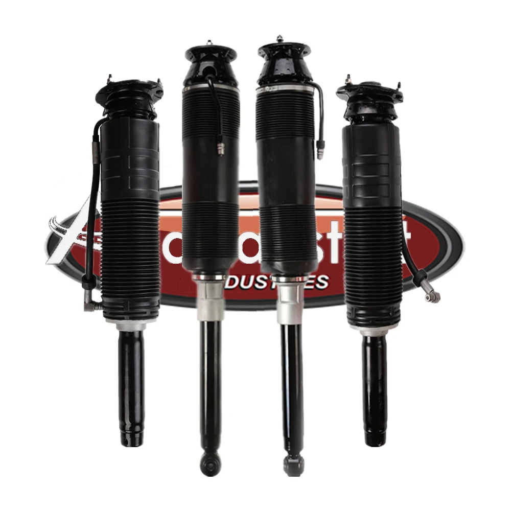 

Front Rear Hydraulic Shock Absorber Struts For 1999-2002 Mercedes-Benz S-Class W220 S430 S500 S600 w/ABC Suspension Incl. AMG