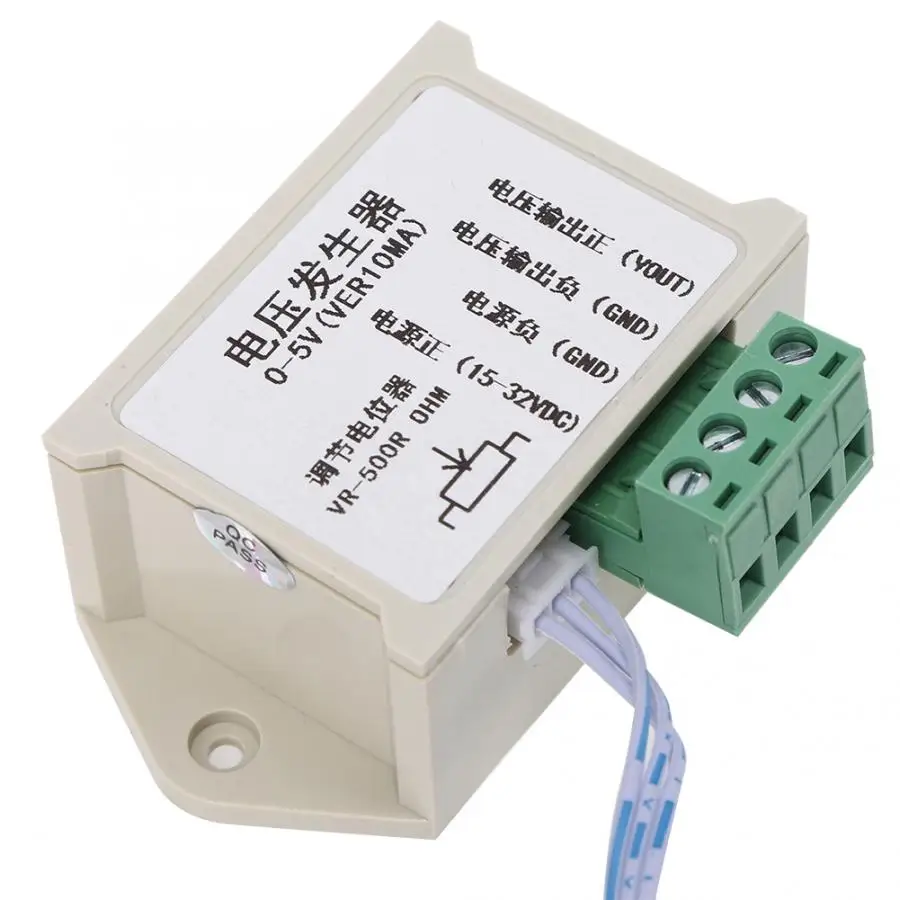 VoltageRegulatingGeneratorPotentiometerAdjustable05VDCforPLC