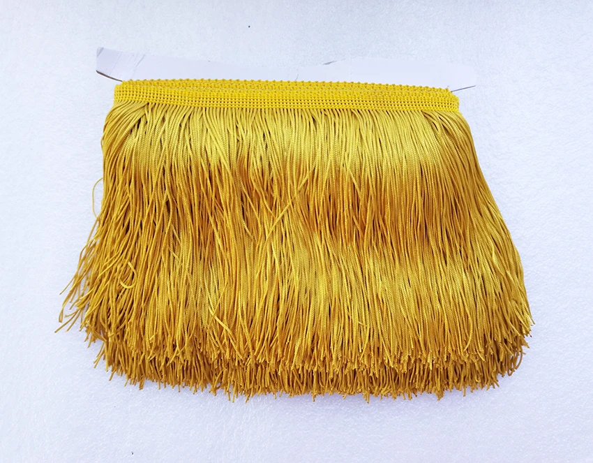 15cm 길이의 프린지 레이스 태슬 폴리에스터 트림 라틴 댄스 스커트 커튼 무대 의상 커튼 장식 DIY 바느질 액세서리