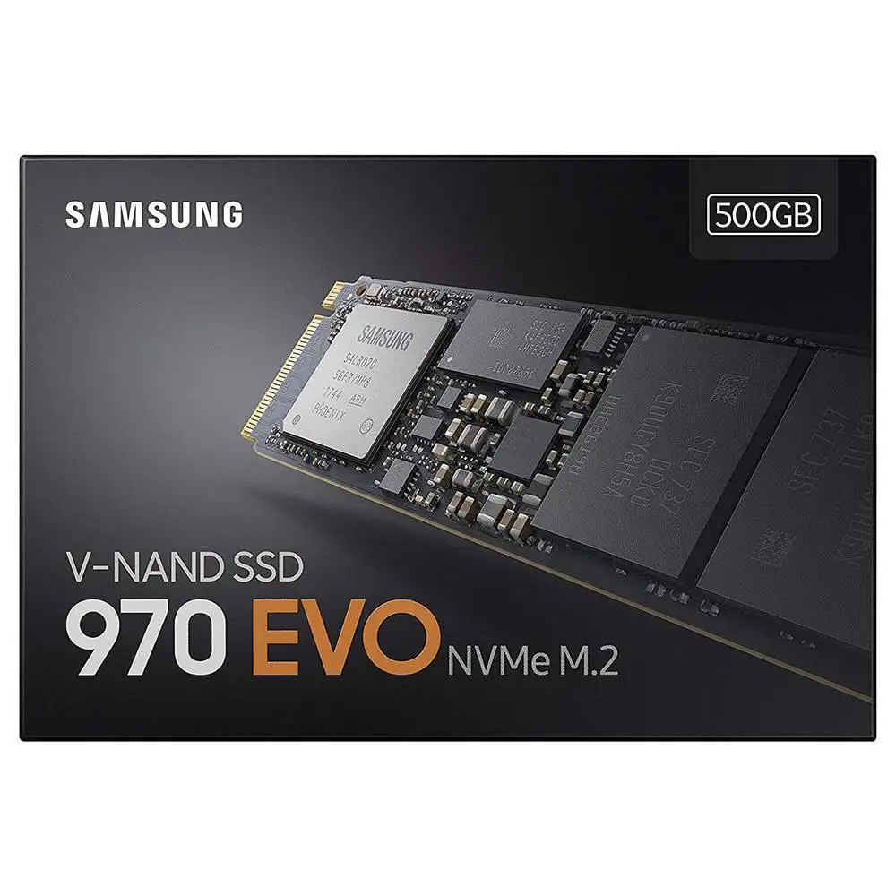 samsung 970 EVO внутренний SSD 500 ГБ 1 ТБ PCIe Gen 3,0x4 NVMe 1,3 Интерфейс Max Скорость 3500 МБ/с. твердотельный накопитель