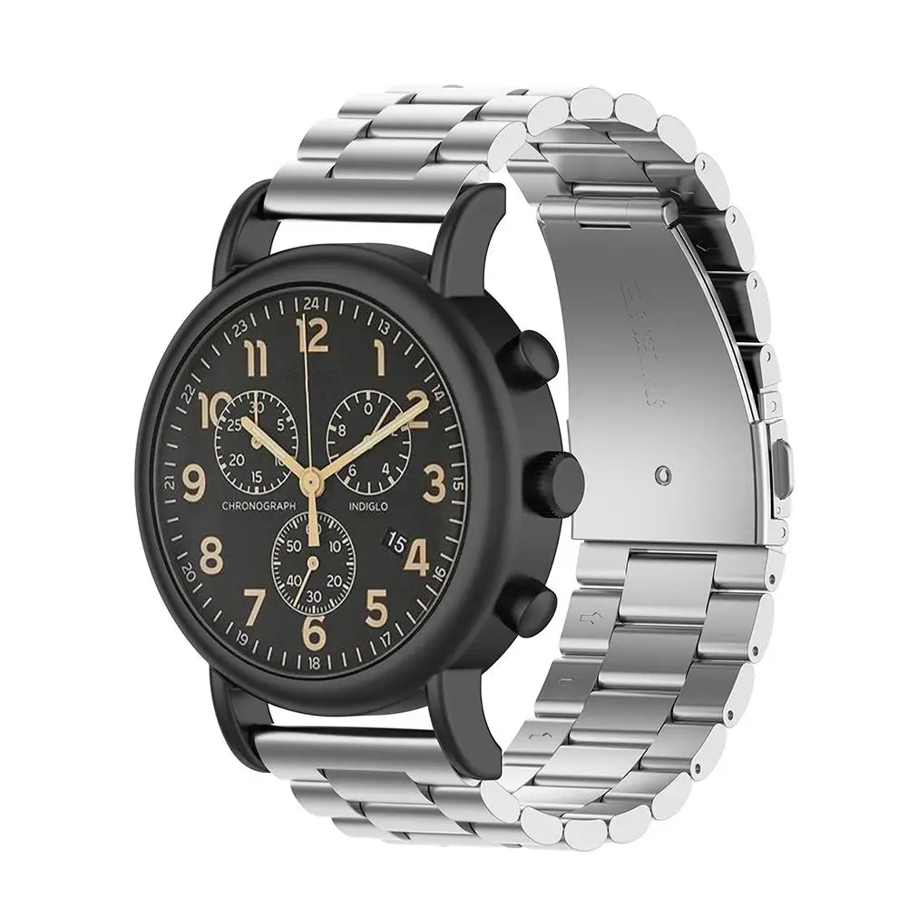 20 мм роскошный ремешок для часов из нержавеющей стали для Timex Expedition Смарт-часы замена браслета ремешок для Timex Weekender