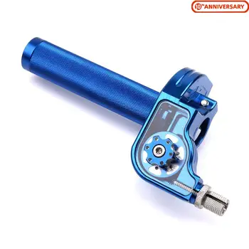 

Adjustable CNC Aluminum Motorcycle 7/8" 22mm Throttle Twist Grip Accelerator Settle Gas Throttle Handle Grips Universal fit