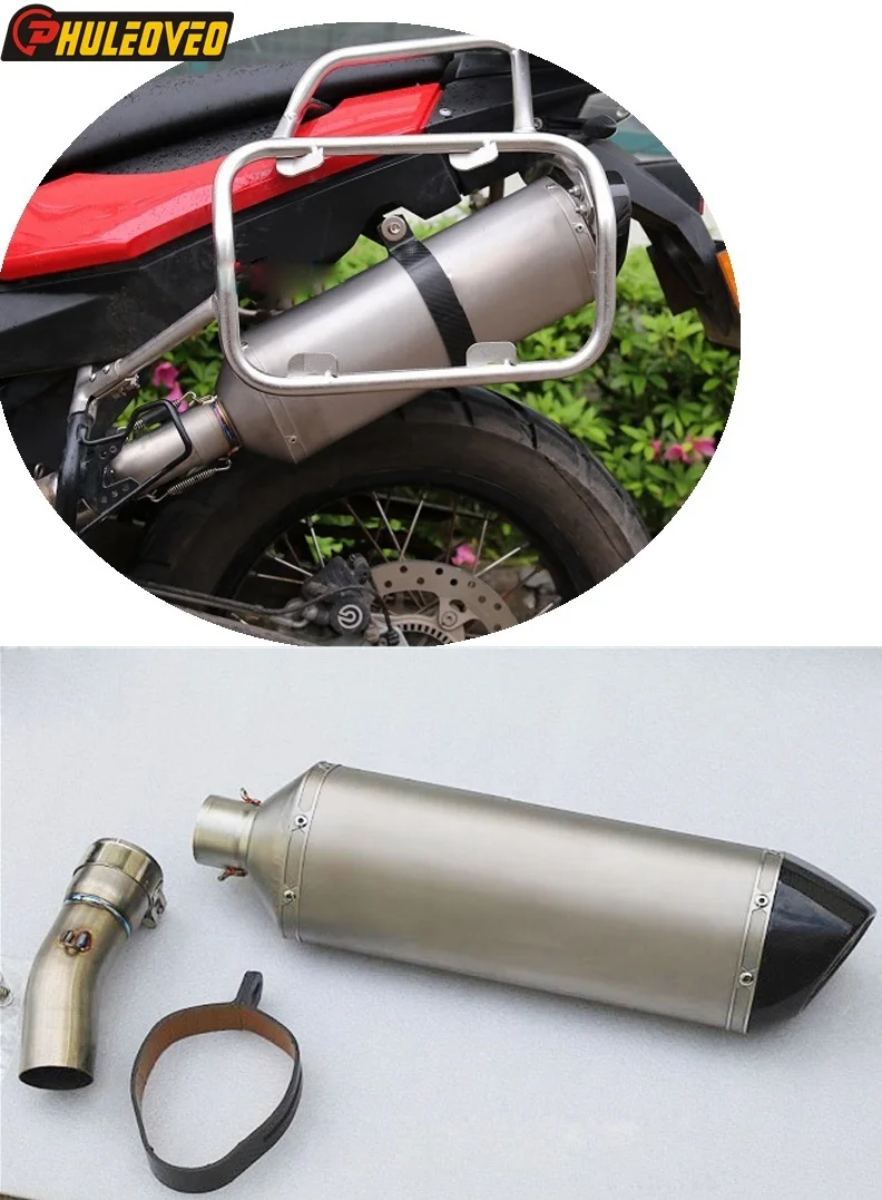 Высококачественный титановый сплав для BMW F800GS F800R F700GS мотоциклетный глушитель