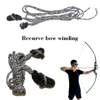 

Strong Crossbow Bolt Bow Aid Device Black Gray Arrow Accessories Outdoor Sports Pantograph Fittings Bowstring Crossbow Rope