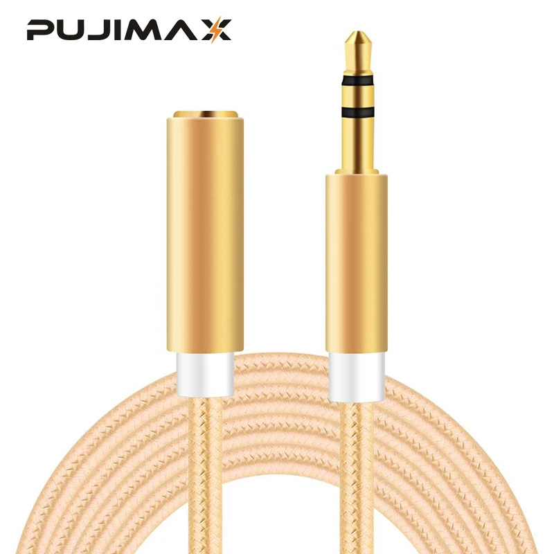 PUJIMAX Jack 3 5 аудио кабель мм акустическая линия Aux для iPhone samsung galaxy s8 автомобильные