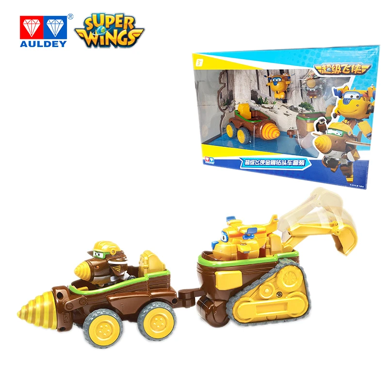 Экшн фигурки AULDEY Super Wings игрушки трансформеры Тодд и Донни Astra Jet Moon Rover|Игровые