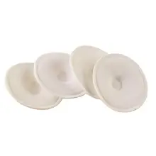 Coussinets Anti débordement lavables réutilisables pour bébé, 4 pièces, tampons d'allaitement de maternité Anti fuite pour femmes enceintes, coussinet de soutien gorge pour maman