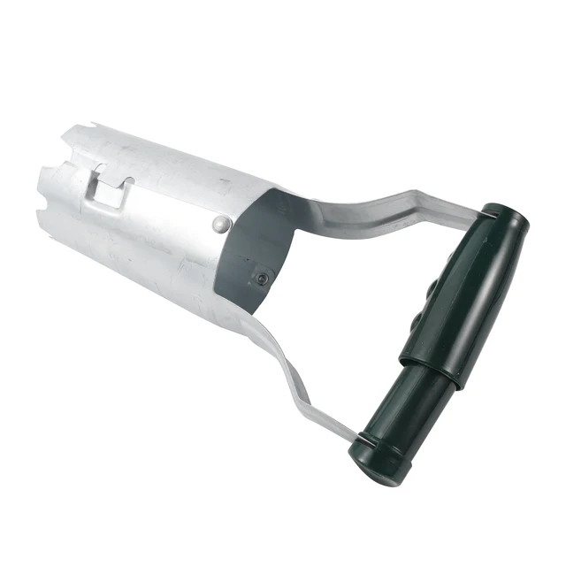 Fehér Acél Palánták Zöldségekből, Átültetve Átültető Csővel Otthoni Kerti Accersorie Mozgó Növényi Szerszámok Fúró Dev - Image 4