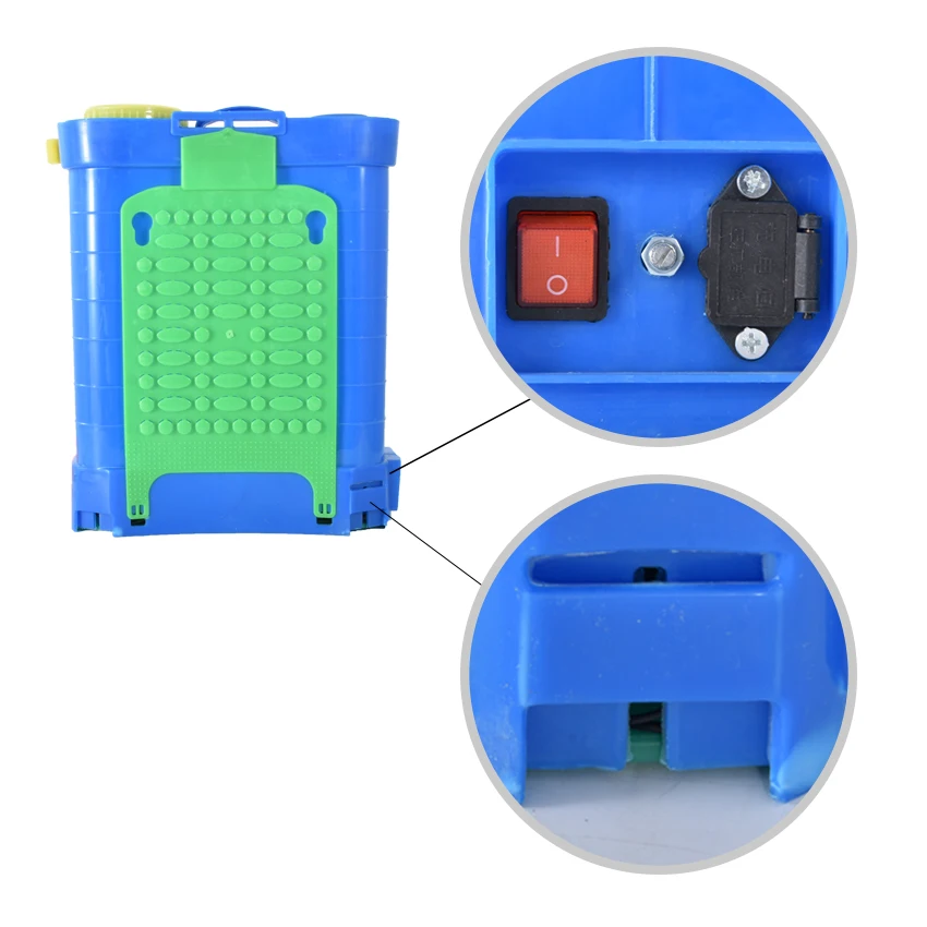 3WBD-16L интеллигентая(ый) автоматический рюкзак Тип зарядки опрыскиватель Ручка переключателя для фруктовых деревьев, пестицидов опрыскиватель для сельского хозяйства, легкая в установке, 12В 25 Вт 16L