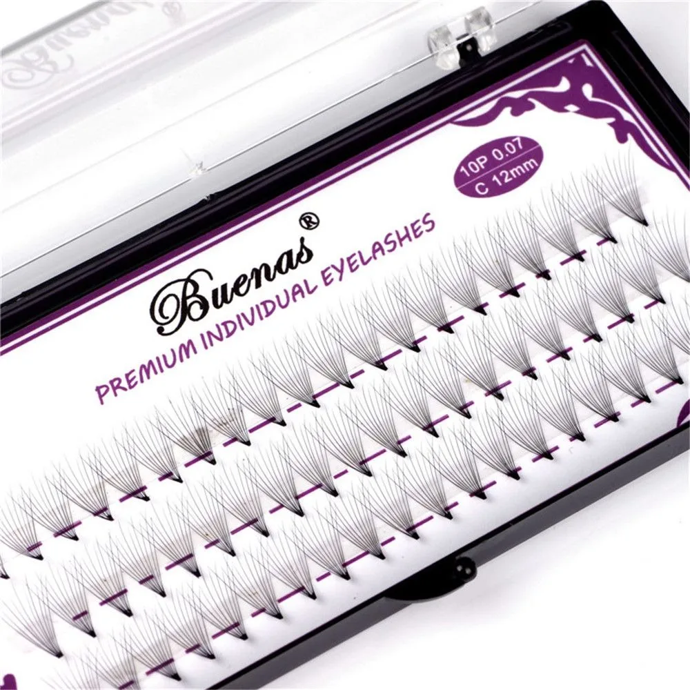 

2020 new hot Fashion 60pcs Professional Makeup Individual Cluster Eye Lashes Grafting Fake False Eyelashes