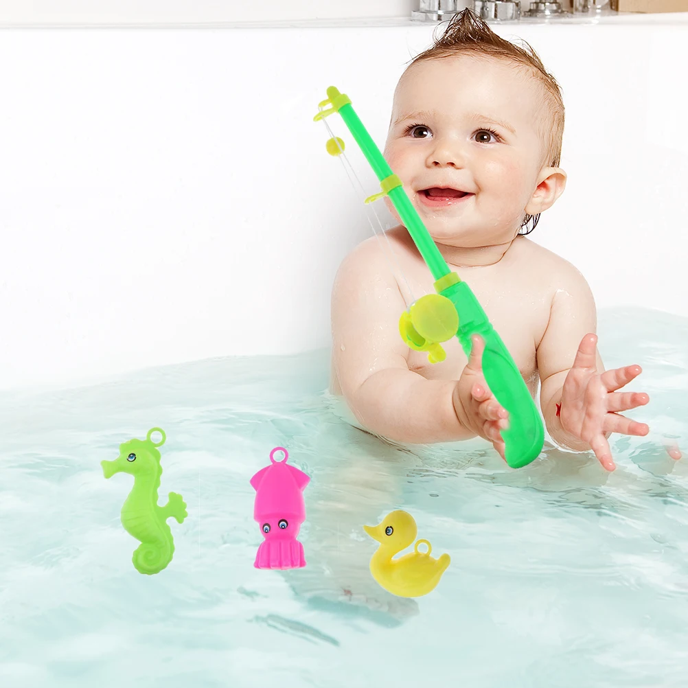 

Kids Fishing Toys Magnetic Fishing Set Outdoor Fishing Game With 1 Fishing Rods And 3 Fishes For Kids Educational Kids Toys