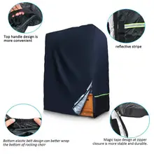 Водонепроницаемая мебель патио пляжный сад двора крышка стула Ourdoor внутренний диван стол стул от дождя снега пыли Защитная крышка