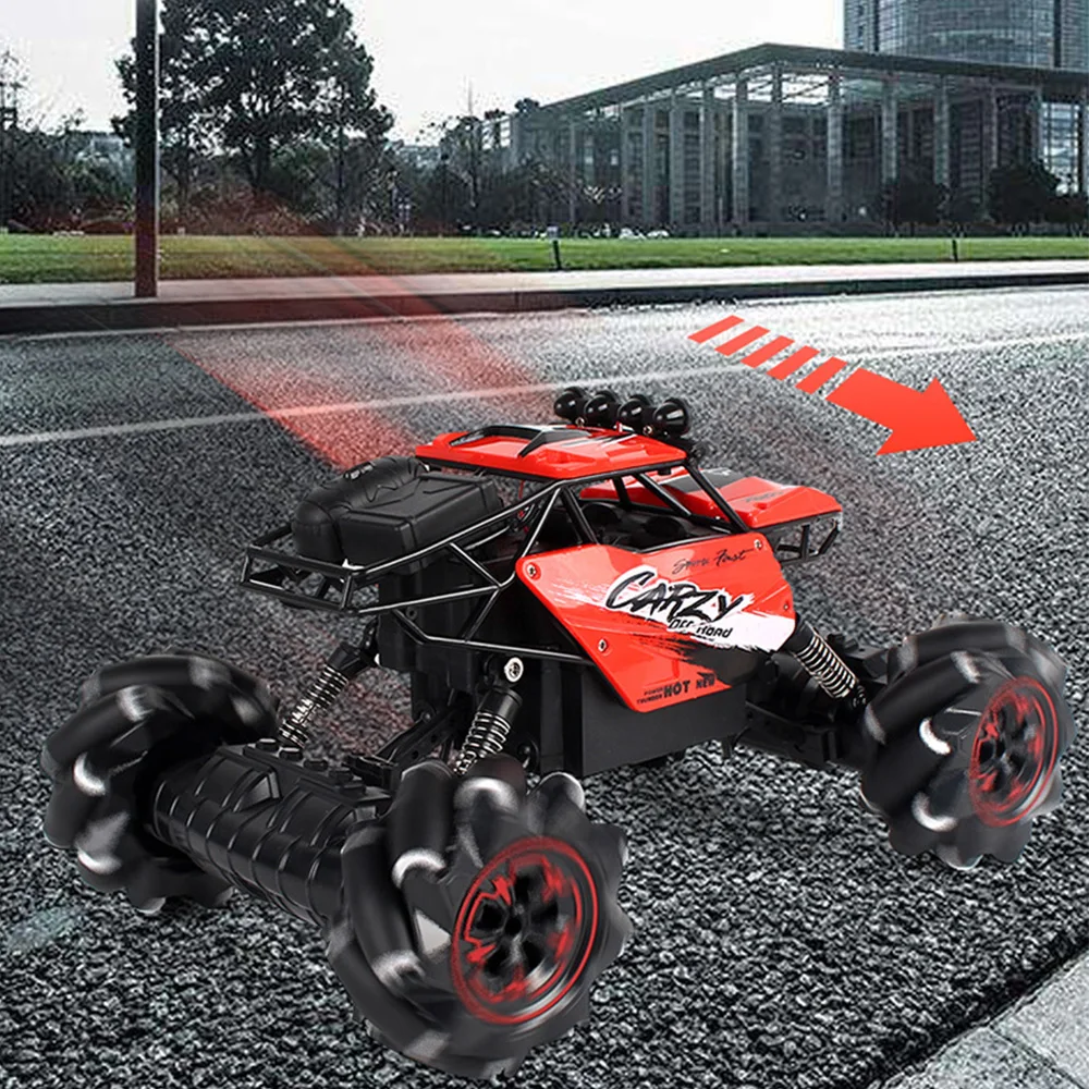 1:16 4WD RC трюк автомобиль электрический Дрифт светильник танцы скалолазание внедорожник радиоуправляемые Скручивающиеся трюковые Автомобили детские игрушки подарок