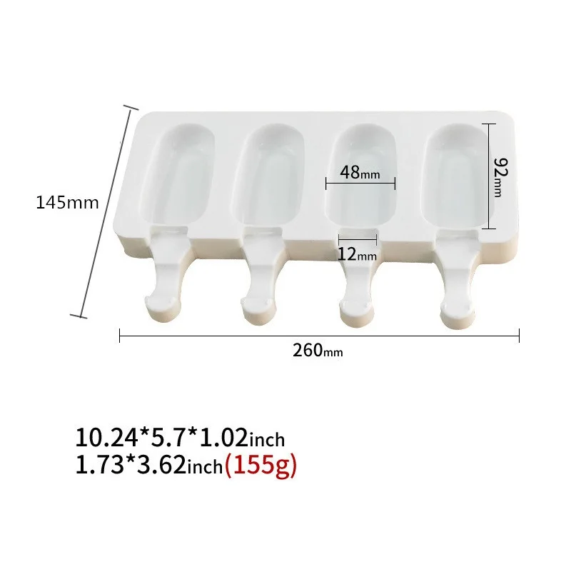 Moule à Appâts Souples En Aluminium - 1,75 X 12 Cavités (plein) + 18 Pièces