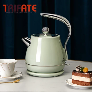 

Princess Green 1.5L double layer pot body anti-hot electric kettle 304 stainless steel